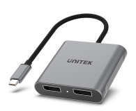 Przejściówka Unitek Adapter USB-C - 2x DP 1.4 8K/60Hz